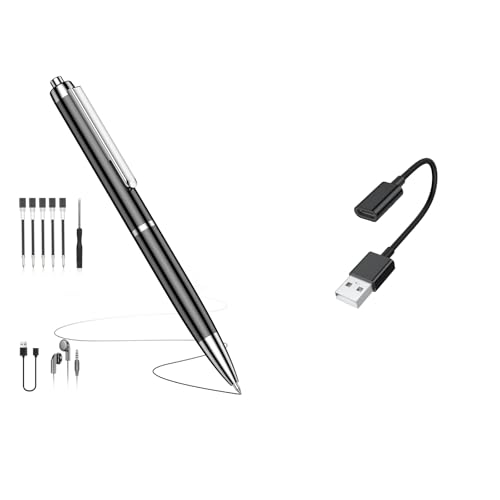 Image of 72GB Digital Voice Recorder with USB Cable