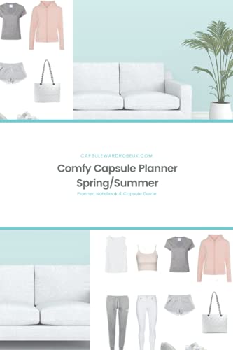 Comfy Capsule Planner Spring Summer: Capsule Wardrobe Notebook