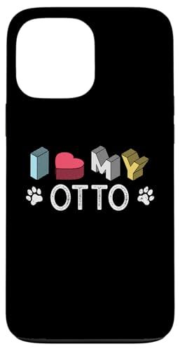 Otto �p�[�\�i���C�Y�h�h�b�O�l�[�� Otto Pet Lover �X�}�z�P�[�X iPhone 13 Pro Max �p