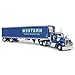 1/64 Kenworth W990 Day Cab with 53ft Utility Reefer Trailer, Western Distributing 60-1724