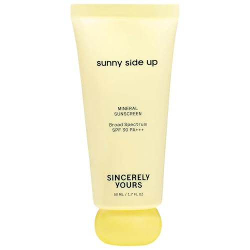 Sincerely Yours Sunny Side Up Hydrating Mineral Sunscreen – Broad Spectrum SPF 30 – 1.7 fl oz / 50 mL