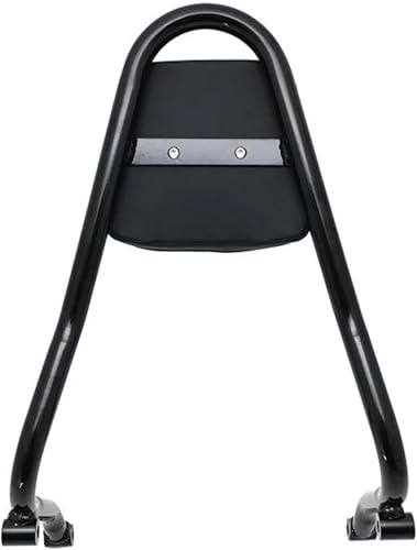 Porte-bagages de siège noir haut de gamme pour passager moto BMW