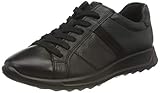 FLEXURERUNNER W ECCO Damen Flexure Runner W BlackBlack OvidSuede Sneaker, Schwarz (Black/Black), 39 EU