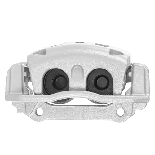 Image of Detroit Axle - Front Left Brake Caliper for Ford 1998-2002 Crown Victoria | Lincoln Town Car Mercury Grand Marquis, Driver Side Disc Brake Caliper with Bracket 1999 2000 2001 Replacement