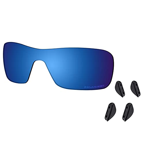 Image of SAUCER Premium Replacement Lenses & Nosepads for Oakley Turbine Rotor OO9307 | UV400 Protection, Anti-Scratch, Precise Fit