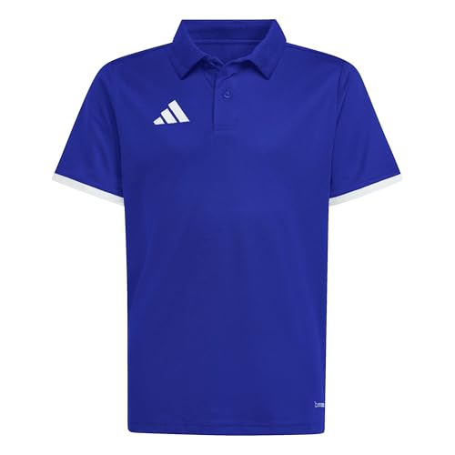 adidas Mixte Enfant Entrada26 Polo Kids Shirt, Team Royal Blue/White, 7-8 Years