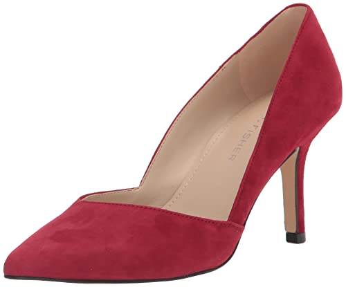 Marc Fisher Sapato feminino Toscana, Luxe Red Camurça sedosa, 36