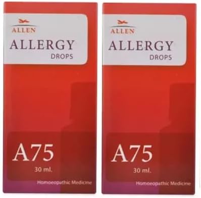 Generic A75 Allergy Drops (30ml, Pack of 2), White