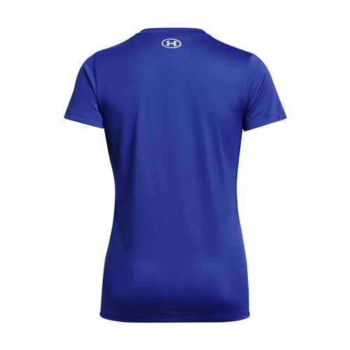 Image of Under Armour Womens Tech V-Neck Short-Sleeve T-Shirt