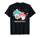 Astrología mágica de Sanrio Little Twin Stars Camiseta, Hombre, Negro, L