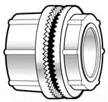 Myers ST-5-CP Scru-Tite Conduit Hub 1-1/2 Inch Zinc