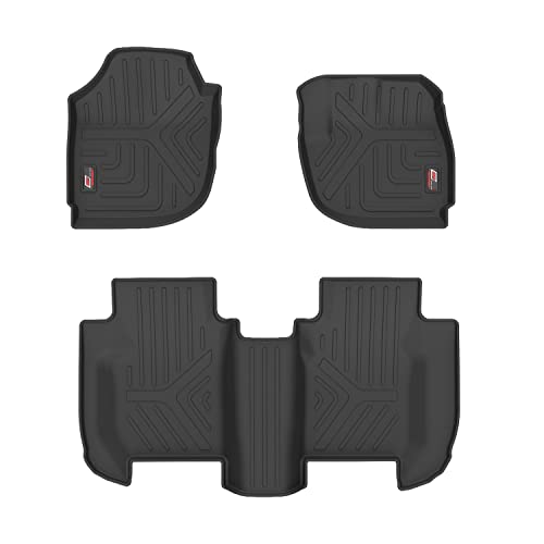 Image of GFX Car Floor Mats (After-Market) Premium Life Long Foot Mats Compatible with Jazz 2015 Onwards