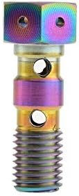 ROCKBROS TI0245 Titanium Brembo Double Brake Bolt, Screw Pitch 1.25