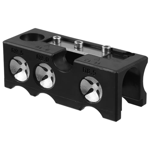 Yardwe 1Set Billiard Tip Tool Pool Tip Shaper Burnisher for Precision Performance Lightweight Durable Plastic Billiard Accessory