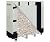 Artibear 4ft Firewood Rack with Waterproof Wood Pile Cover for Outside, Log Rack with Cover for Firewood, Matte Black Wood Holder with Khaki Cover
