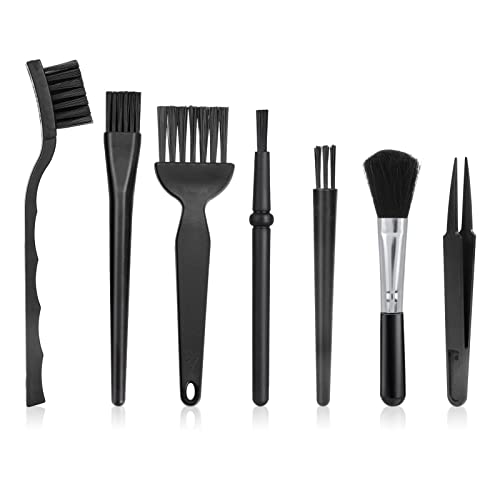 Kit Cepillo de Limpieza de Teclado Cepillo Antiestático de Nylon Brocha para Teclado Ordenador...