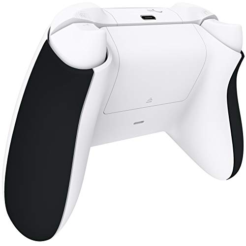 Image of eXtremeRate DIY Grip for Xbox Series X & S, Black Soft Touch Comfortable Left Right Side Rails, Replacement Parts Handles Rear Shell for Xbox Core Wireless Controller