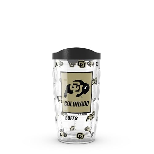 Tervis Colorado Buffaloes - Overtime Made in USA Double Walled Insulated Tumbler Travel Cup Keeps Drinks Cold & Hot, 10oz, Classic