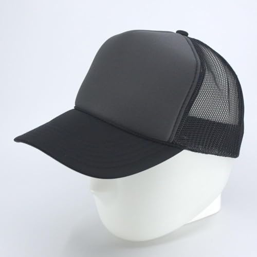 Image of The Vintage Year High Crown Foam Mesh Camouflage Trucker Hat Baseball Cap