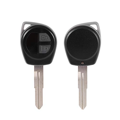 Ymiko Key Shell Case, 2 Buttons Remote Key Shell Case Fob Compatible with for for Vitara Swift Ignis SX4 Liana Alto - Image 2
