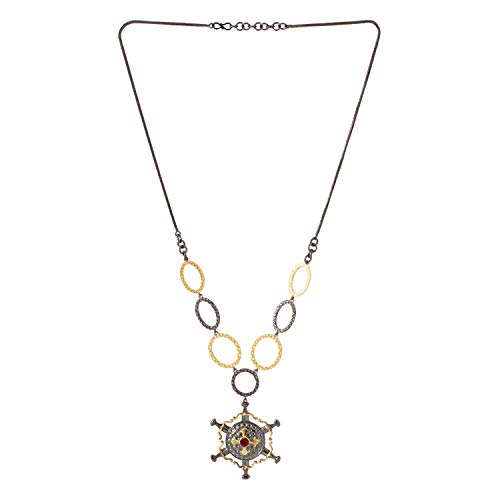 Tone Finish Statement Necklace