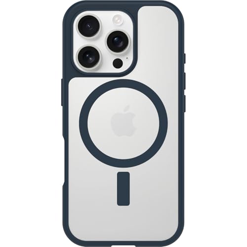 Image of OtterBox iPhone 16 Pro React Series Case - Indigo Night - Ultra-Thin, Stylish Minimalist iPhone Case, MagSafe Compatible