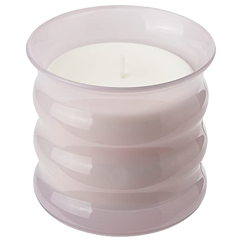 Bougie parfumée jasmin rose LUGNARE en verre durée 50h