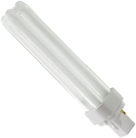 Plusrite - CFQ26W/G24d/835 - 26 Watt CFL Light Bulb - Compact Fluorescent - 2 Pin G24d-3 Base - 3500K -