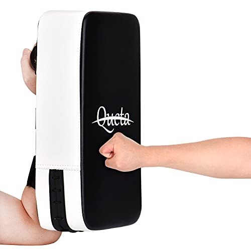 Queta Schlagpolster Schlagkissen PU Leder Handpratzen Schlagpratzen Kickschild Boxsack für Kickboxen Thaiboxen Karate UFC MMA (1PSC)