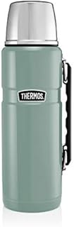 Thermos 190754 Stainless King Flask, Matt Black, 1.2 L