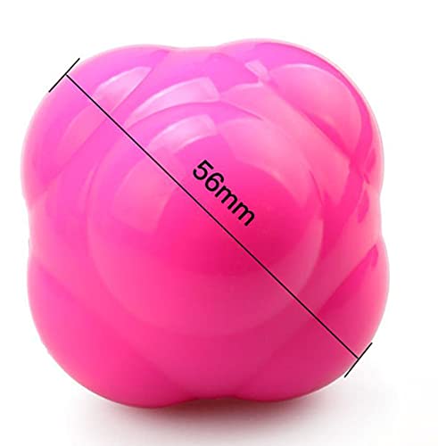 Reactiebal, hexagonale behendigheidsbal, rubberen reacties bounce balls voor coördinatie, behendigheid, snelheid… - Image 7