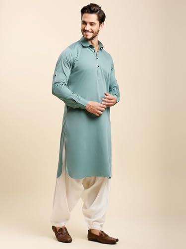 Image of Rajubhai Hargovindas Men's Premium Pathani Kurta