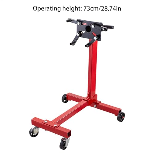Support de moteur réglable et rotatif en acier robuste pour garage
