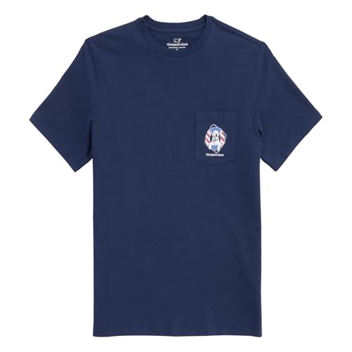 vineyard vines Men's USA Dog Life Ring Short-Sleeve Pocket Tee2