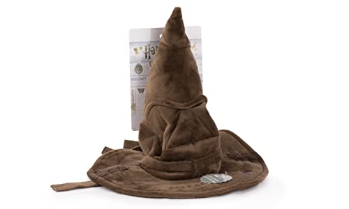 Play by Play Harry Potter - chapéu de peluche selecionador - com som em espanhol - 25 cm - qualidade super soft