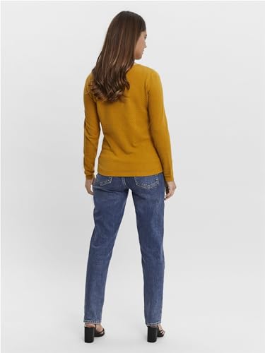 VERO MODA VMCARE Structure LS O-Neck BLOU GA NOOS – Ansicht 4