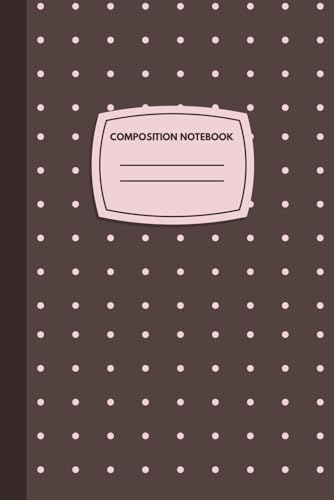 Brown and Pink Polka Dot Notebook – 120 Pages, A5 Lined for Writing, School, Work, and Personal Notes: Stylish Brown Cover with Cute Pink Dots | ... Teens, and Students | Perfect Gift Idea image 2