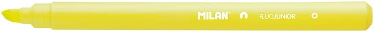 Milan 16828225 Box of 22 Highlighter Chisel Tip Yellow with Vented Lid