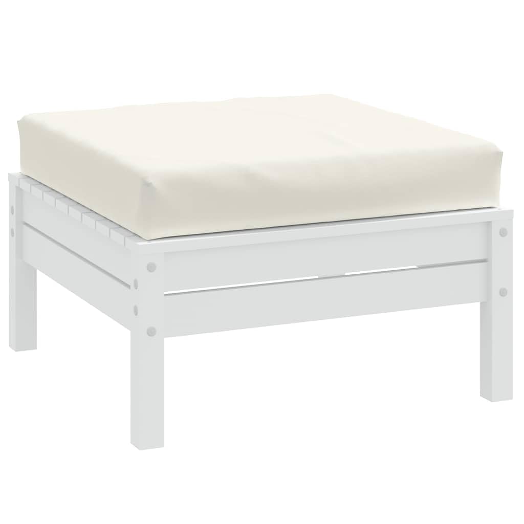 Coussin de palette antidérapant pour soulager l'assise sur une chaise de jardin