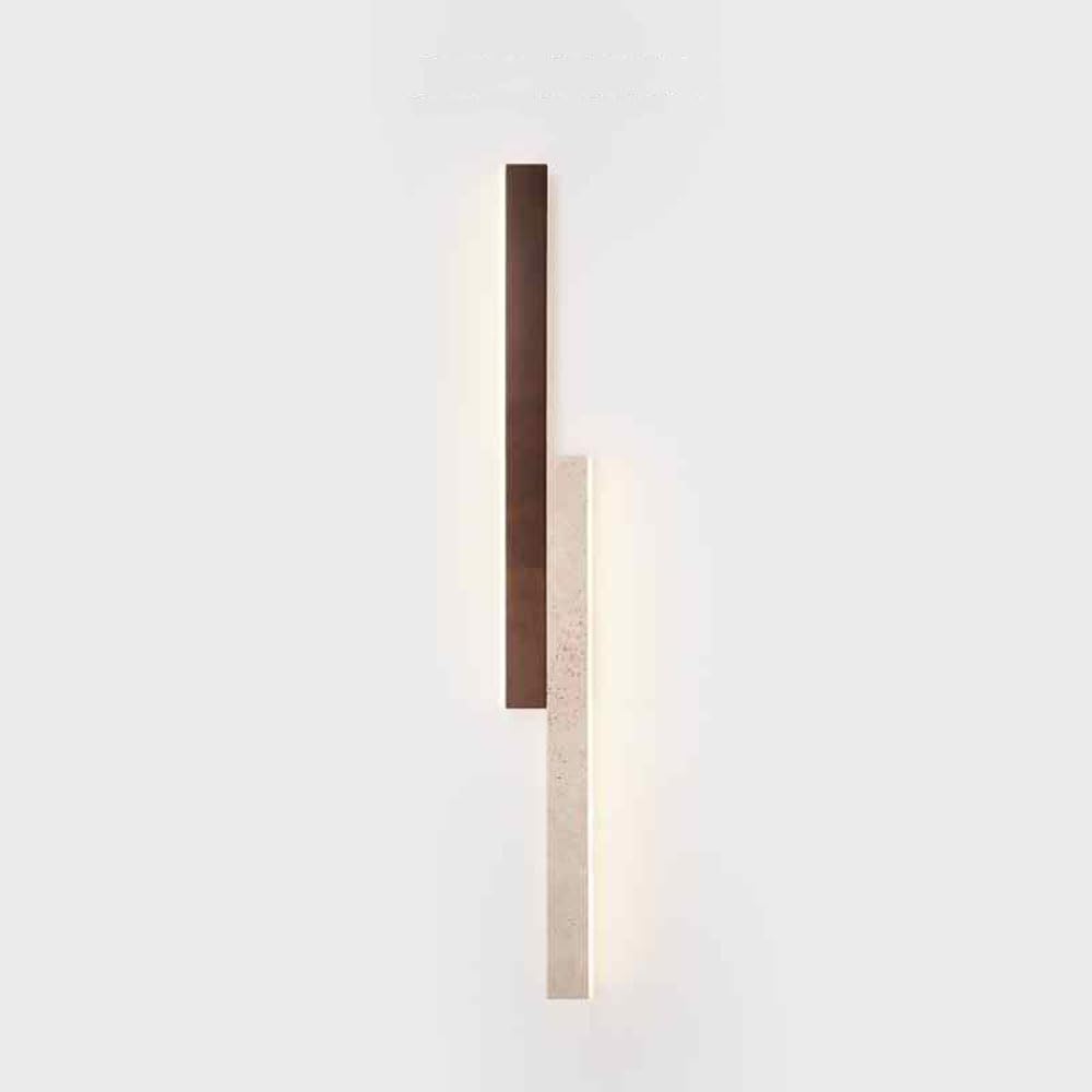 Nowoczesna lampa ścienna LED z metalu, oświetlenie pośrednie (góra/niska), 10 W, 3000 K, lampa ścienna do nastrojowego oświetlenia, idealna do salonu, sypialni lub stolika nocnego.