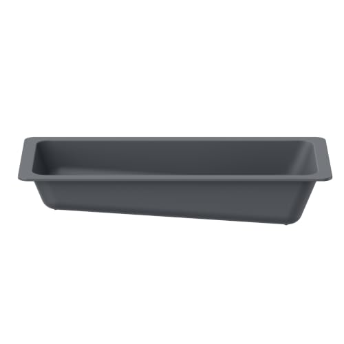 Image of KRAUS Angled Colander for Workstation Kitchen Sink, Dark Grey