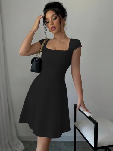 Image of GRECIILOOKS Women's One Piece Dress - Stylish Midi Party Dress for Women | Summer Casual Wear for Events, Date & Evening Look