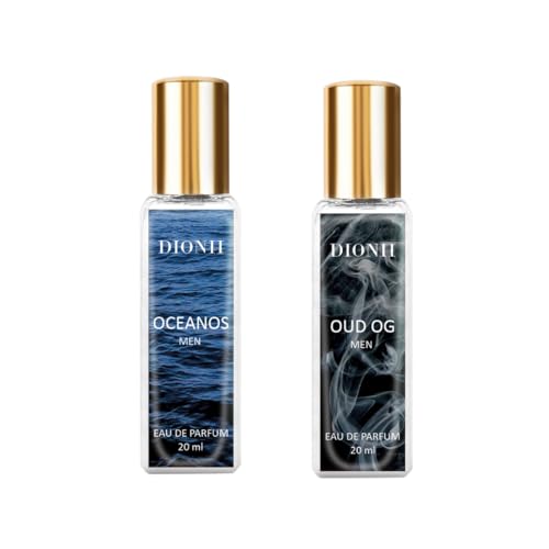 Image of Dionii Eau De Parfum Gift Set for Men | OCEANOS, OUD O.G. Perfume Set | Long Lasting Fragrance (2 x 20ml Each)