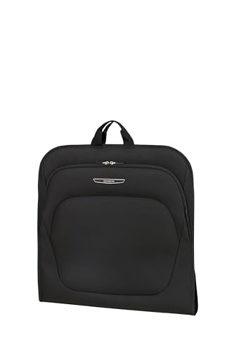 Samsonite Spark SNG Eco - Kleidersack für Anzug & Kleidung (55 x 54/107 cm), Faltbare Kleiderhülle mit Reißverschluss - Schwarz (Black)