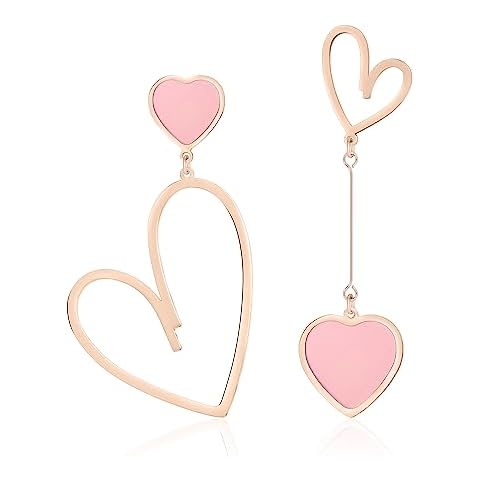 Boucles d'oreilles en cœur Linawe Cover