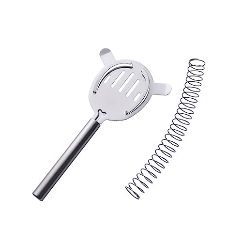 ABOOFAN Ice Filter Cocktail Strainer Stainless Drinks Strainer Cocktail Strainer for Bar