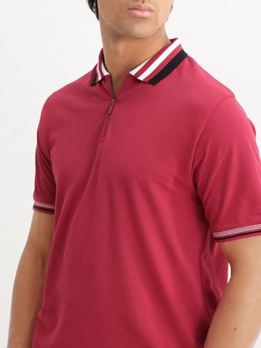 Image of Rare Rabbit Regular fit Plain Polo