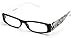 IG Unisex Clear Plastic High Fashion Rectangular Oval Shape Clear Lens Glasses
