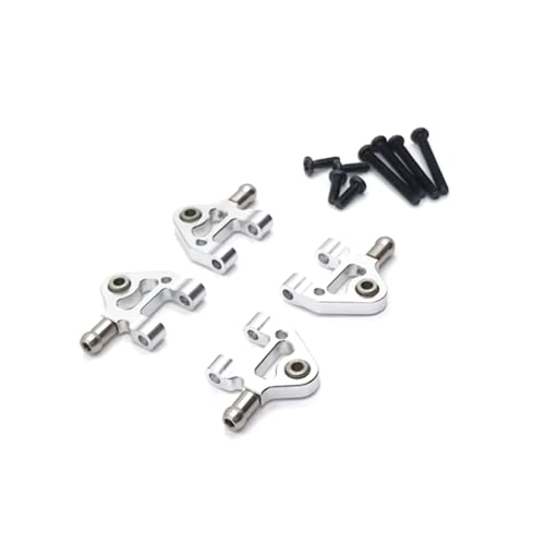 RC�A�N�Z�T���[ Compatible With WLtoys 284131 K969 K979 K989 K999 P929 P939 1/28 RC�J�[�A�b�v�O���[�h�A�N�Z�T���[�p�[�c �X�C���O�A�[���p���^�������[(Silver)