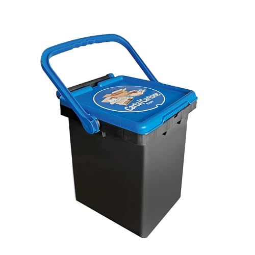 GENERICO PATTUMIERA PER DIFFERENZIATA LT 25 - SISTEMA DI CONTENITORI PER RACCOLTA DIFFERENZIATA (BLU CARTA)